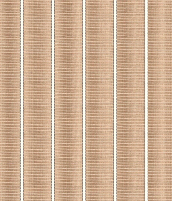 ブラウン地付きストライプ ドレスシャツ