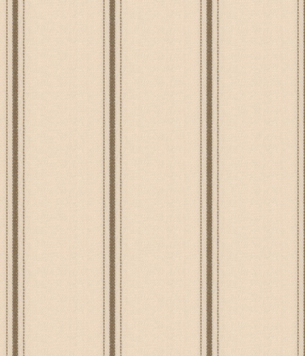 【ALBINI CORCORAN】ブラウンストライプ ブロード ドレスシャツ