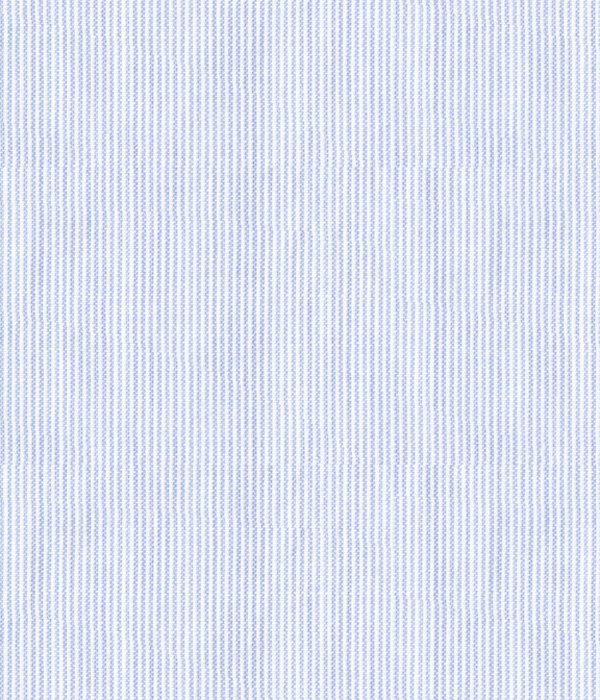 【200/2ボイル】ブルー シアサッカー ストライプ ドレスシャツ