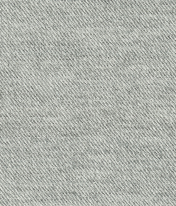 【Organic Cotton】グレー フランネル 無地 ドレスシャツ