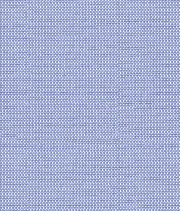 【COOLMAX】形態安定 ブルー オックス 無地 ドレスシャツ
