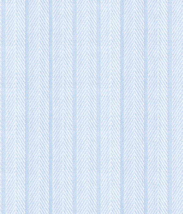 綿100%形態安定 サックス ドビー ストライプ ドレスシャツ