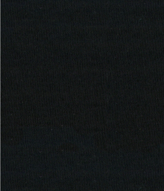 【Albini Yarn】 ブラック スムース 無地 ドレスシャツ
