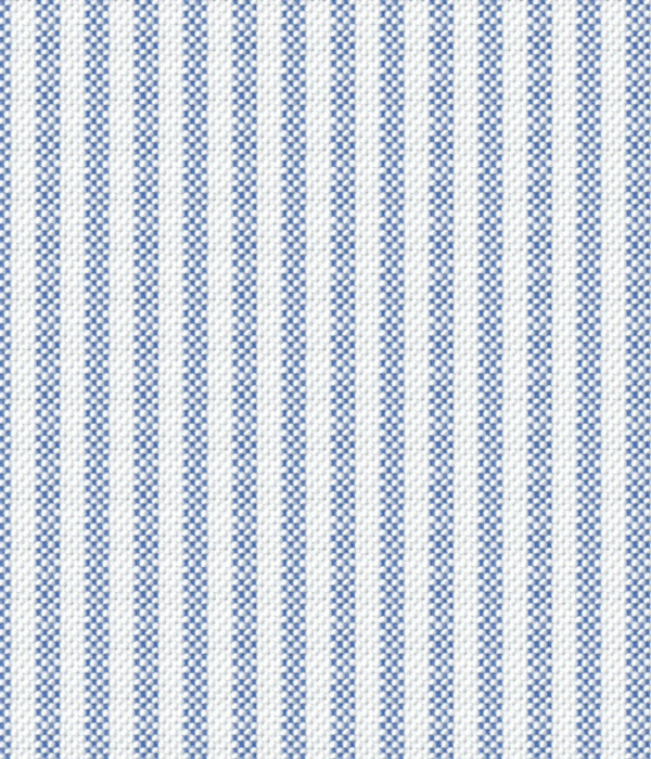 【THE STATES MADE】 ブルーオックスストライプ斜めフラップポケットシャツアウター