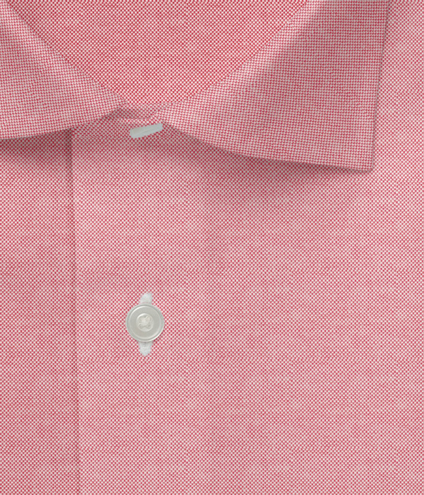 【THE STATES MADE】 レッド オックス 無地 ドレスシャツ