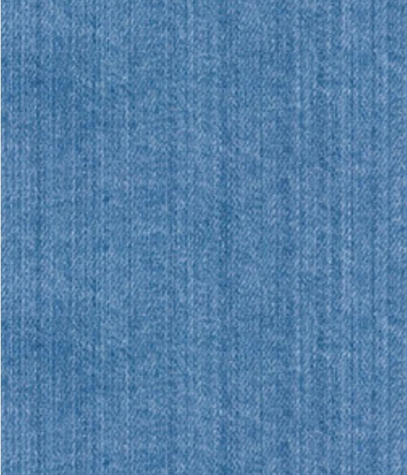 【製品洗い加工】ブルー インディゴ デニム ドレスシャツ