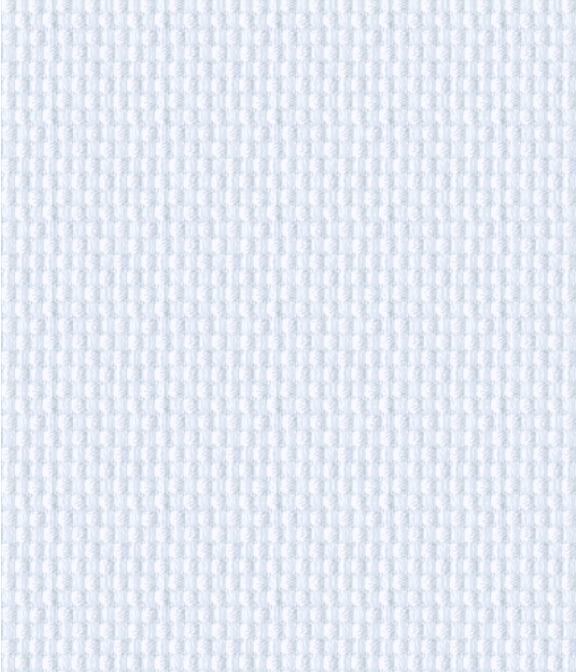 【CANCLINI】ホワイト バスケットオックス 無地 ドレスシャツ