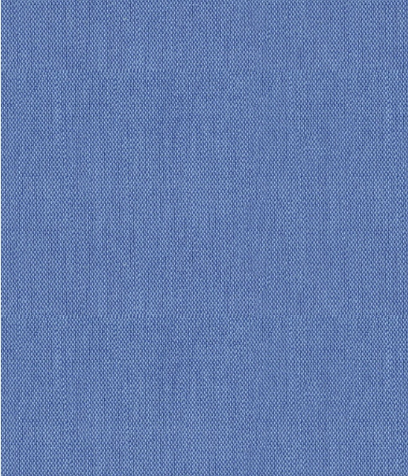 【CANCLINI】ブルー ブロード シャンブレー ドレスシャツ（Easy Order）