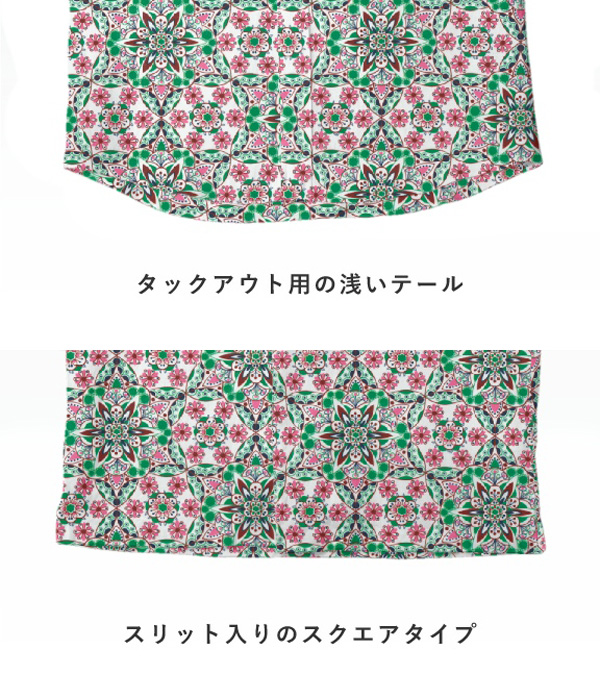 【LIBERTY】セレニティ プリント オープンカラーシャツ