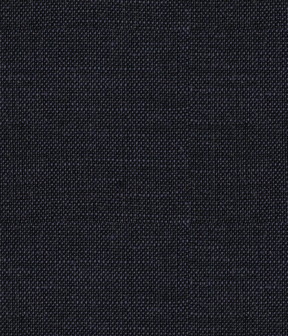 【Herdmans Linen】ネイビー リネン 無地 ドレスシャツ