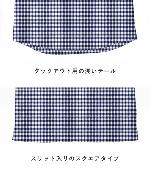 【Herdmans Linen】ブルー リネン ギンガムチェック カプリシャツ
