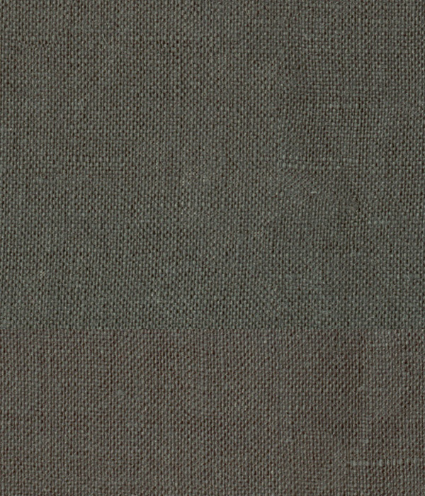 【Herdmans Linen】カーキ リネン 無地 カプリシャツ