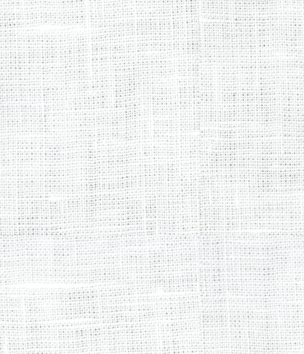 【ALBINI Linen】ホワイト リネン 無地 カプリシャツ