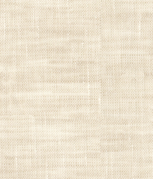 【ALBINI Linen】ベージュ リネン 無地 カプリシャツ