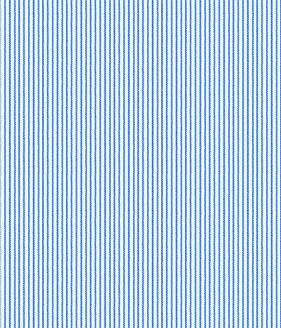 【IMPORTED】Albini ストレッチ ブルー ヘアラインストライプ ドレスシャツ