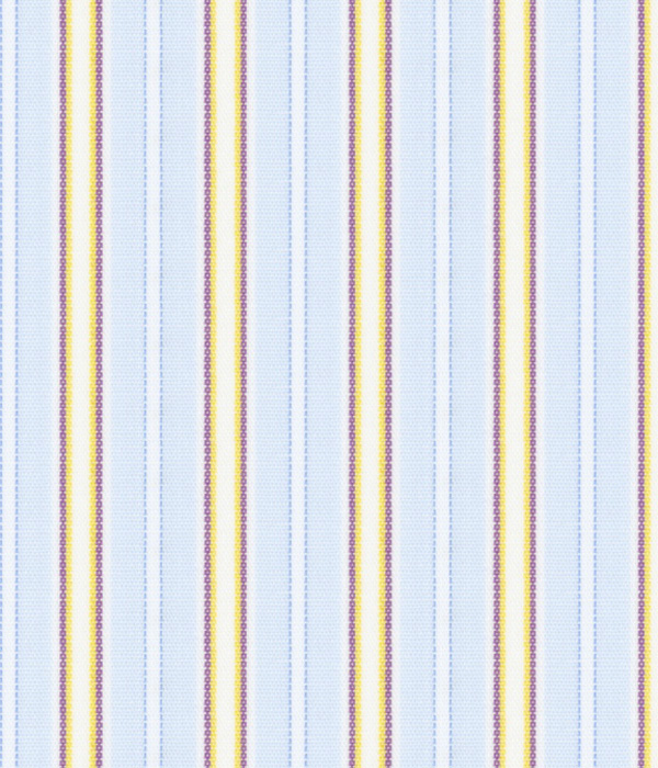 【SIDOGRAS】マルチカラー地付きストライプ ドレスシャツ