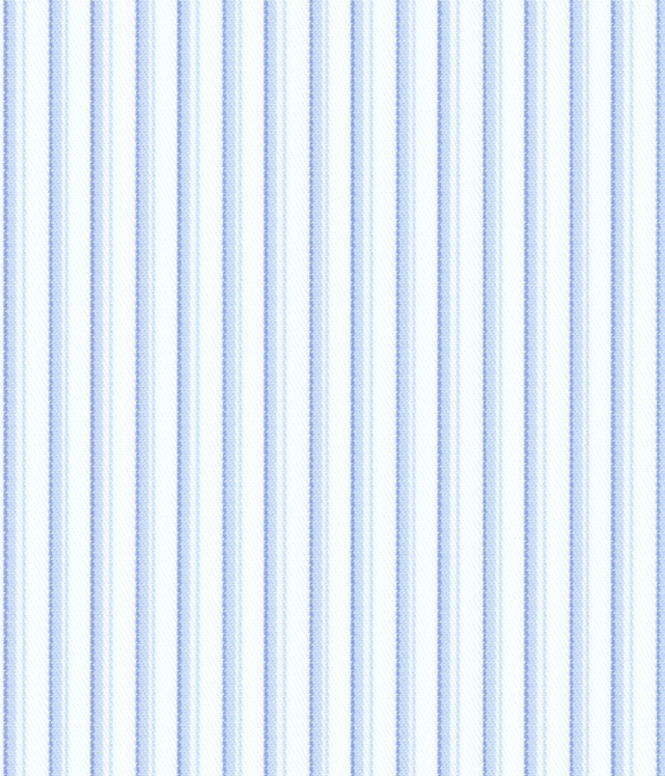 【SIDOGRAS】サックス ツイル ストライプ ドレスシャツ