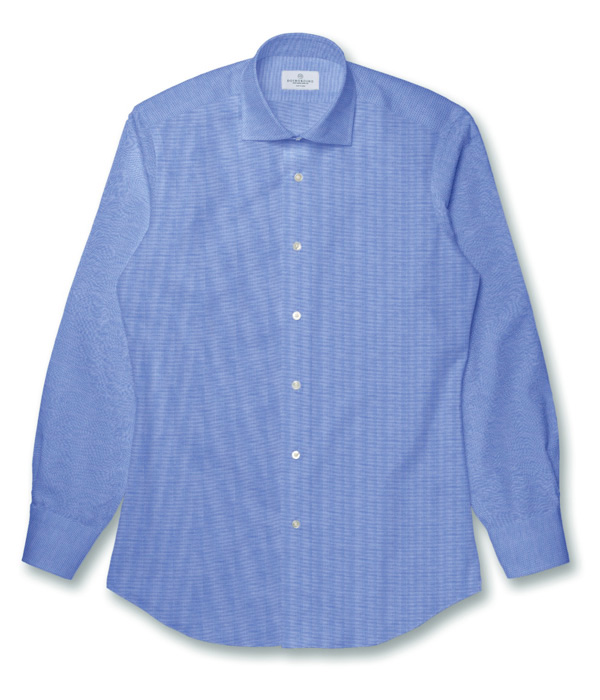 【まとめ買い対象】ブルードビー無地シャツ