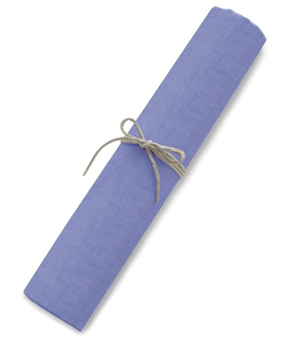 【まとめ買い対象】ブルーピンオックス無地シャツ