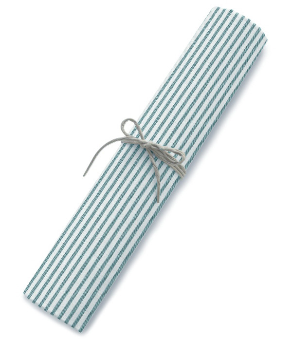 【まとめ買い対象】グリーンオックスストライプシャツ