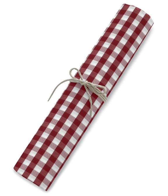 【まとめ買い対象】レッドブロードチェックシャツ