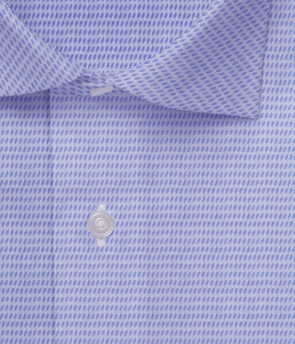 【まとめ買い対象】getzner ブルードビー織り柄シャツ