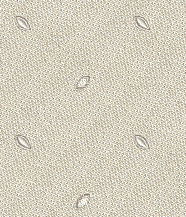 【インポート】ライトベージュ モチーフ柄 ネクタイ