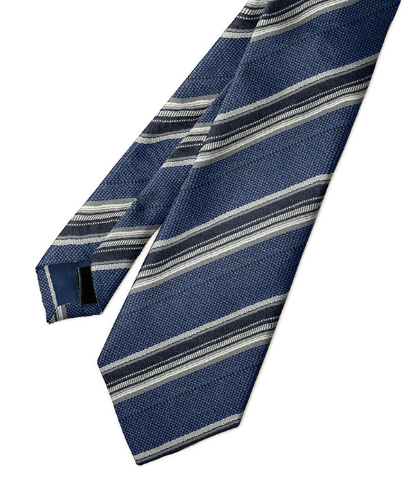 国産】ブルー レジメンタル ネクタイ | 土井縫工所 公式通販｜オーダー