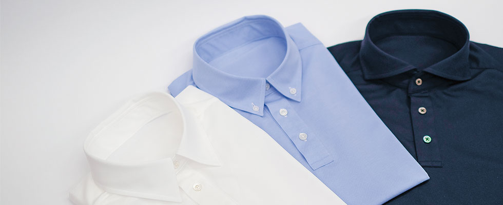 POLO 土井縫工所のポロシャツ