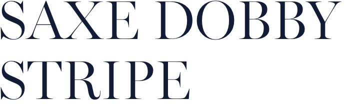 saxe dobby stripe