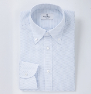 ICE COTTON サックスピンヘッドオックス